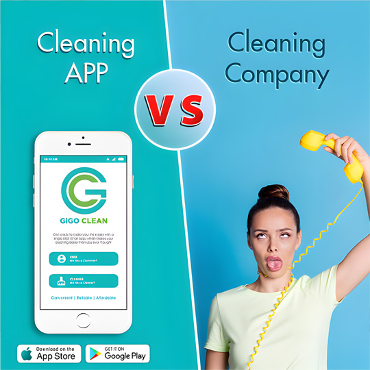 Choosing between GIGO Clean app and a cleaning company depends on various factors, and the decision ultimately depends on your specific needs, preferences, and circumstances.